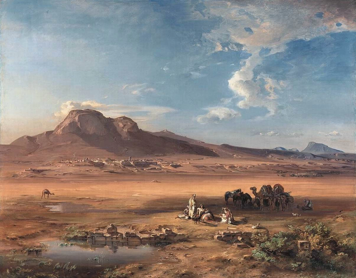 Corinto con Acrocorinto - Neue Pinakothek, Munich